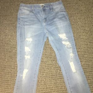 PacSun Distressed Skinny Jeans
